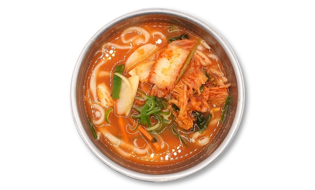 김치칼국수 1