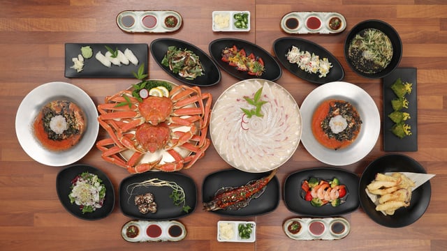 회 + 대게 + 물회 세트 1